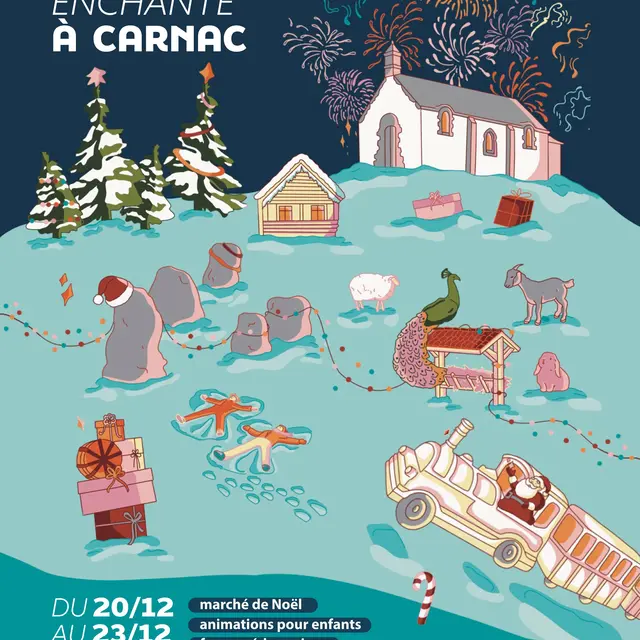 20-23 dec__affiche Un noel enchanté à Carnac
