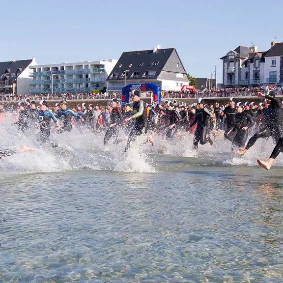 Les triathlons de la presqu’ile de Quiberon-Quiberon-Morbihan-Bretagne Sud