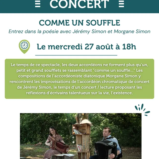 Concert Comme un souffle