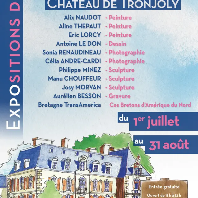 2025_Ete_Gourin_Expos_Chateau_Tronjoly