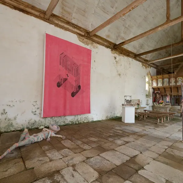 25-Michel-Gouéry-L'art dans les chapelles_Chapelle dSaint-Fiacre_Melrand©Aurélien Mole