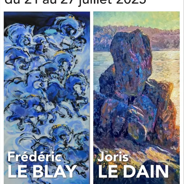 25.07.21 F. Le Blay er J. Le Dain - Peintures