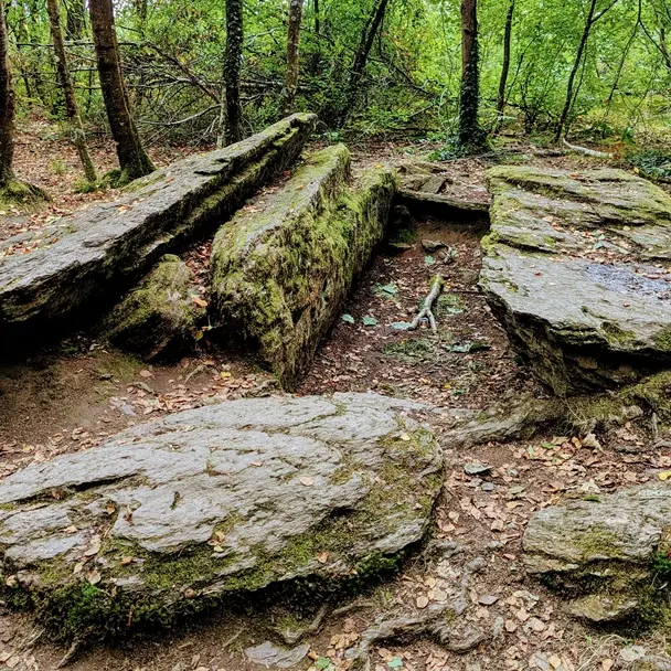 tombeau du géant - site légendaire - brocéliande - Morbihan