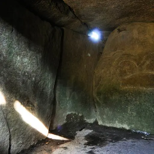 Tumulus du Mané Lud Locmariaquer - Morbihan Bretagne sud (1)
