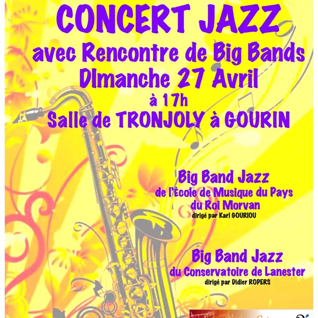 Affiche Big Jazz Avril 25