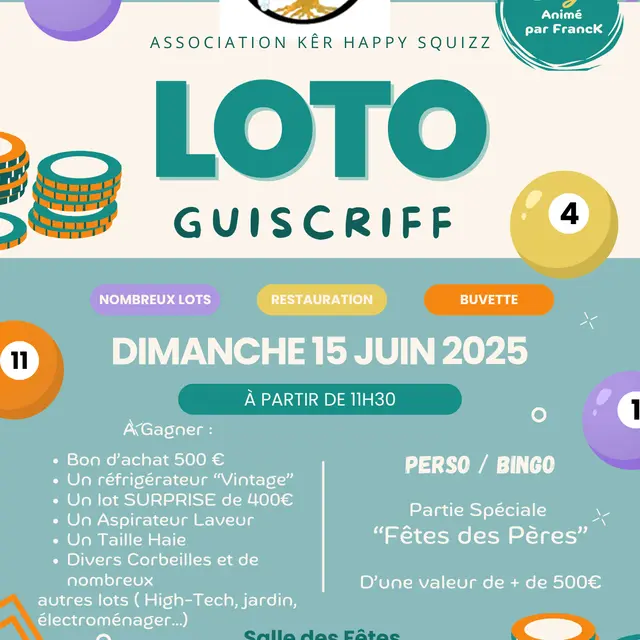 affiche loto