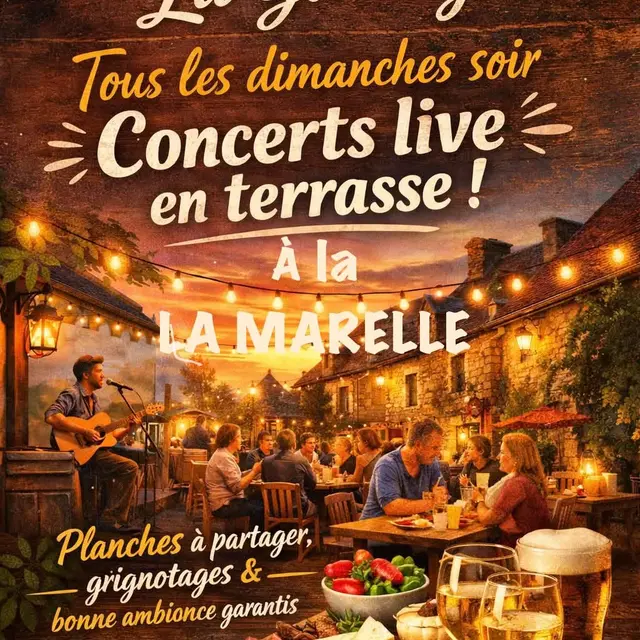Apéros concerts La Marelle