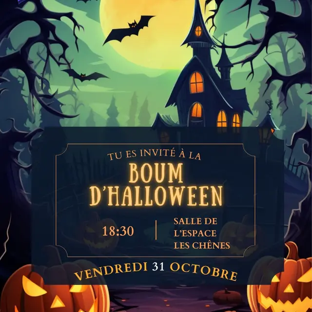 Boum d’Halloween – École des 2 Rivières