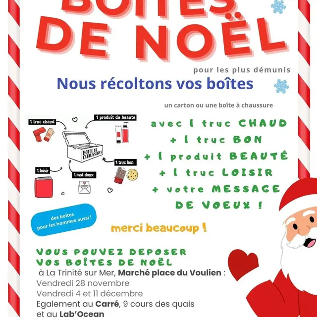 Boites de Noël 2025
