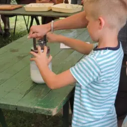Atelier fabriquez votre beurre