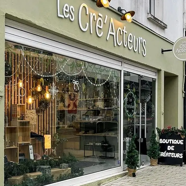 Boutique - les Créacteurs de Ploërmel - artisanat local - devanture