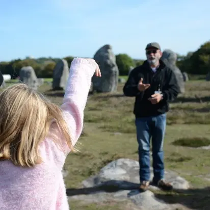 Visite thématique en famille Mon beau menhir !