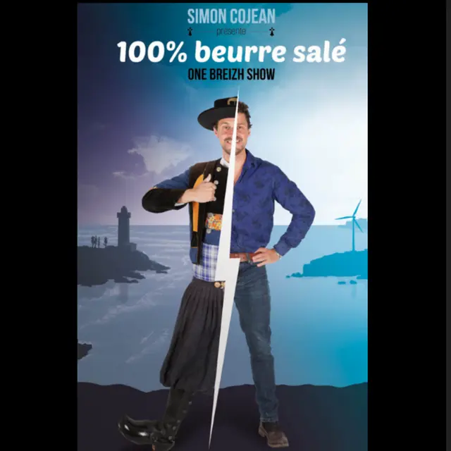 Spectacle 100% beurre salé avec Simon Cojean