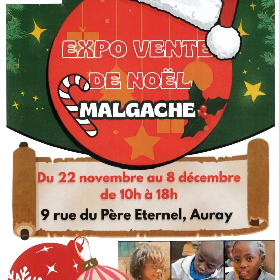 Exposition-vente de Noël Malgache
