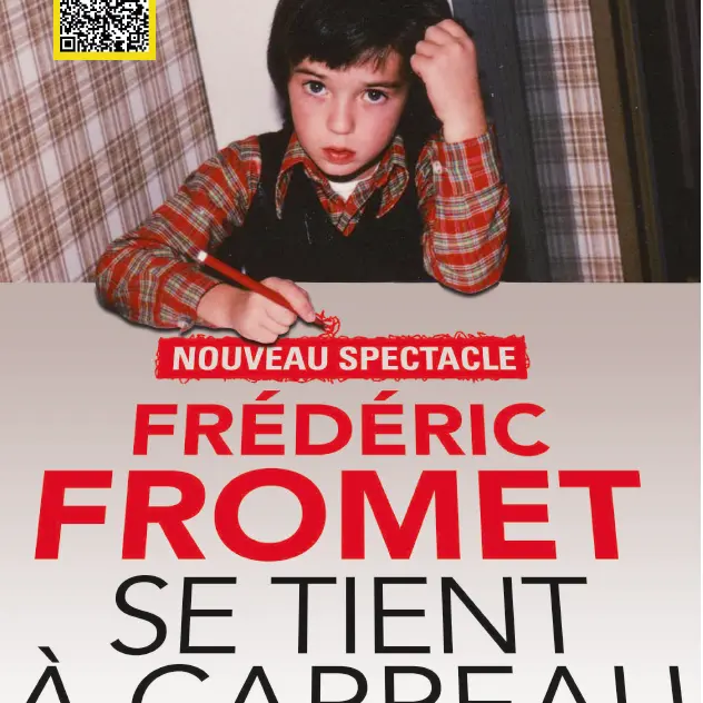 Frédéric Fromet se tient à carreau