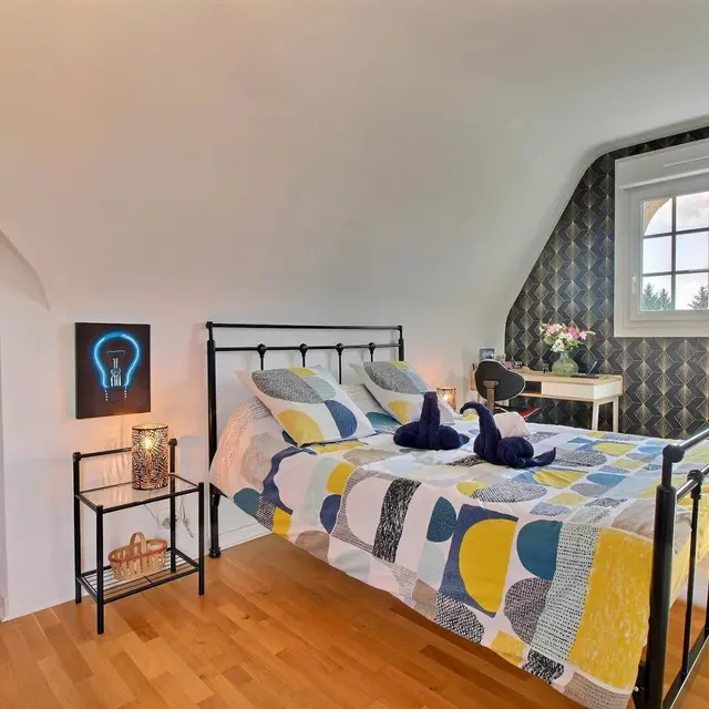 Chambres d'hôtes_La Maison du Blavet_chambre1_Saint-Barthélemy©Gîtes de France Morbihan