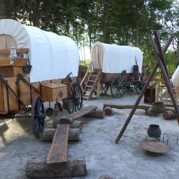 Camp western Camping d'Aleth St-Malo de Beignon Brocéliande