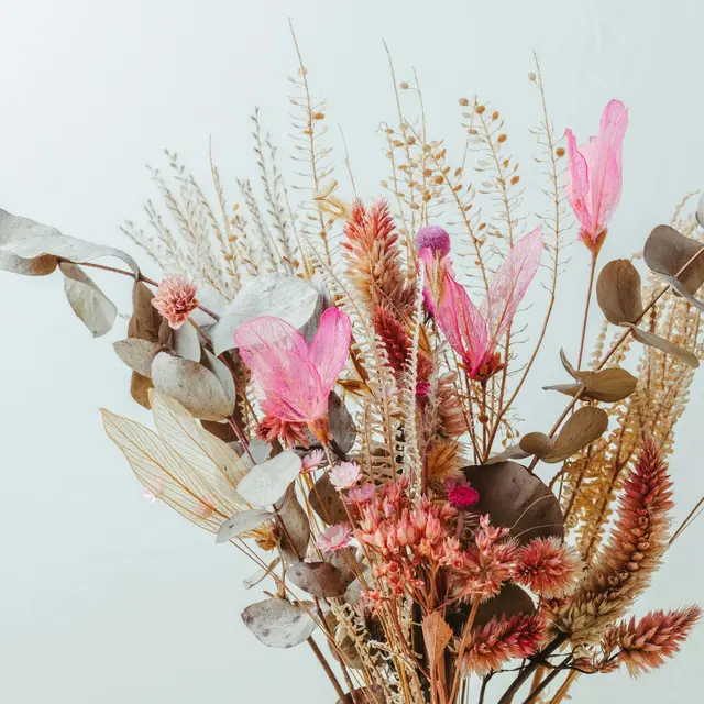 Bouquet fleurs séchées