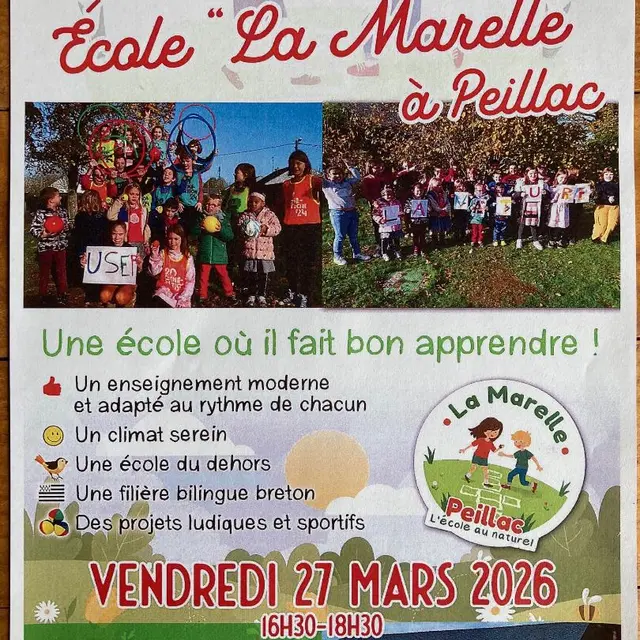 Portes ouvertes école la Marelle