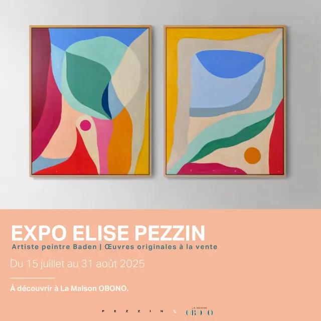 Expo Elise PEZZIN affichage - Post insta E. PEZZIN