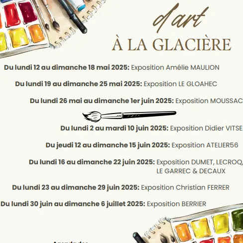 Expositions à la Glacière