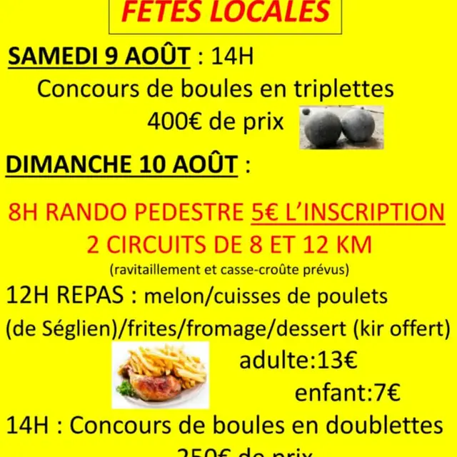 Fêtes locales séglien