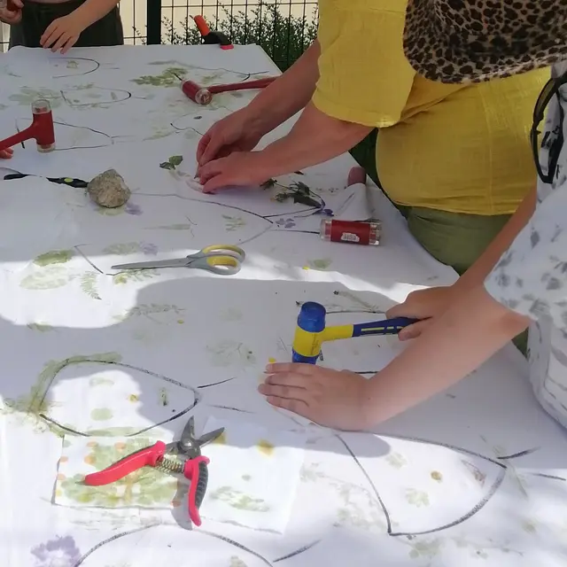 ATELIER EMPREINTES VEGETALES
