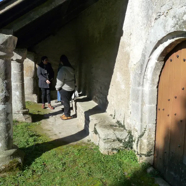 Le repos des pellerins, chapelle Sainte-Catherine à Lizio - Morbihan - Bretagne