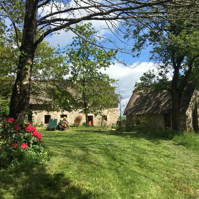 Location vacances_gîte Prad Levreh_jardin_Melrand_Vallée du Blavet©Gîtes de France Morbihan