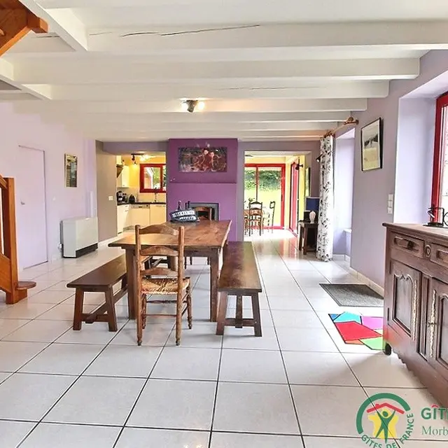 Location vacances_gîte ty Arthur_séjour_La Chapelle-Neuve_Vallée du Blavet©Gîtes de France Morbihan