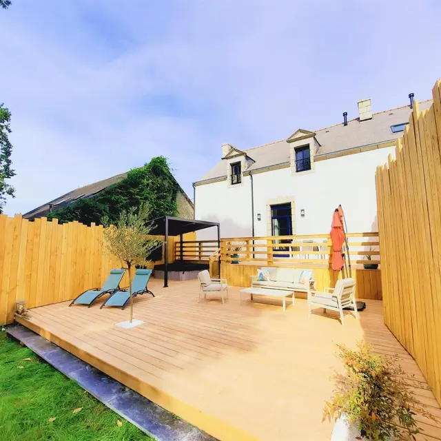 Location vacances_gîtes_à fleur d'eau_Nymphea_terrasse_Saint-Barthélemy©Gîtes de France