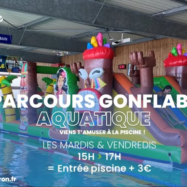 Parcours gonflable