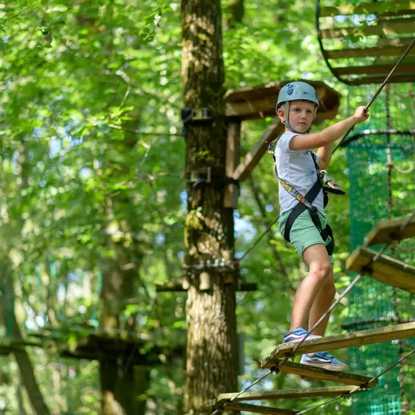 Roc Aventure - Accrobranche - Val d'Oust - Le Roc Saint-André - Morbihan - Bretagne