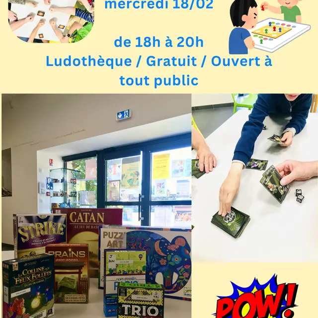 Soirée Jeux de sociétés