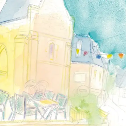 Sortie aquarellé-Malestroit-été2025