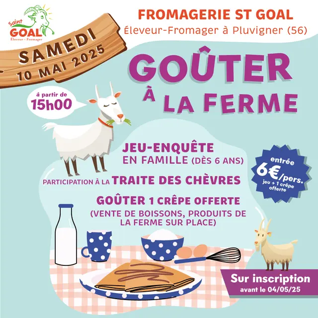 Goûter à la ferme