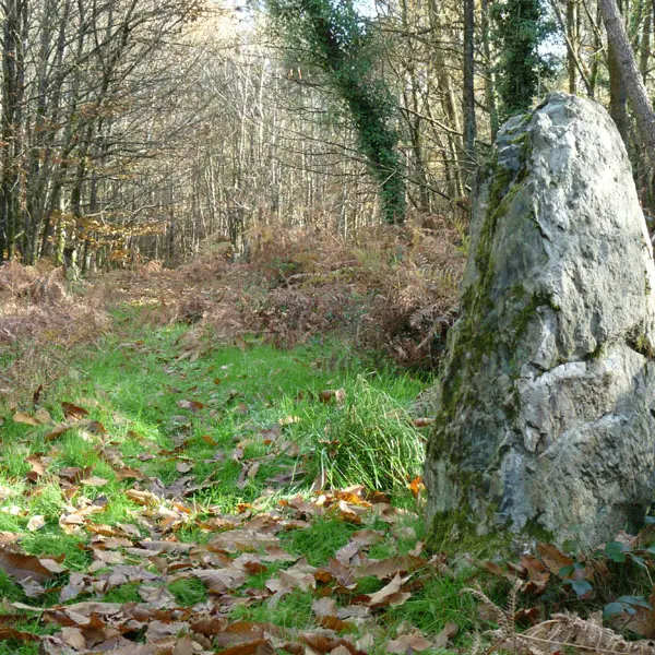 St Laurent menhir de Beaumont