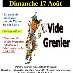 Vide grenier Ste Brigitte