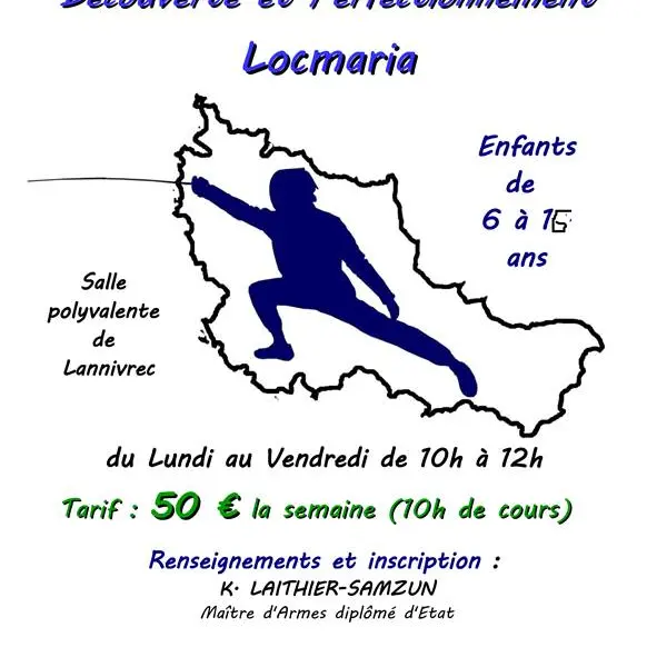 Stage d'escrime