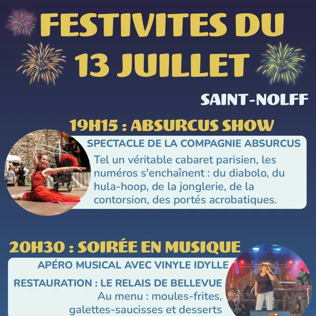 affiche 13 juillet