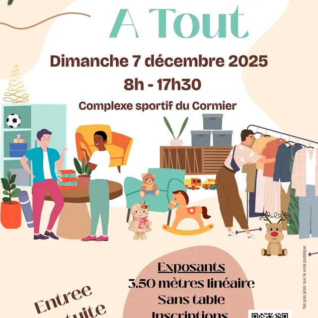 Affiche foire à tout