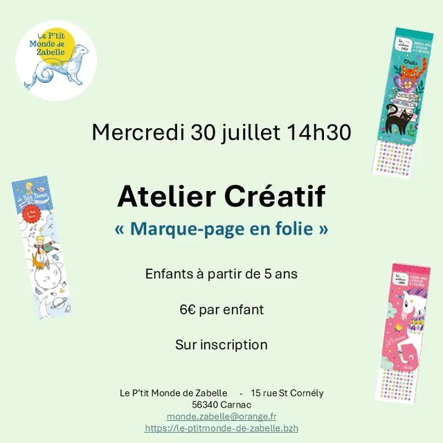 atelier créatif
