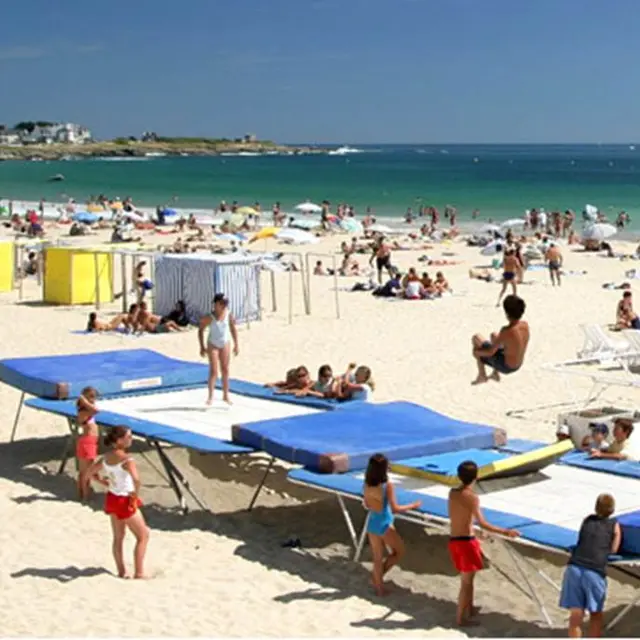 la Grande Plage de Quiberon Morbihan Bretagne Sud