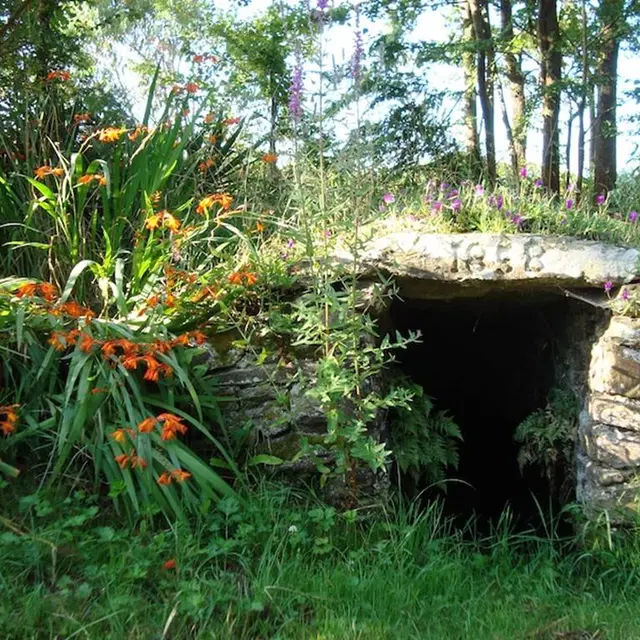 Jardin du théâtre du bord du champ