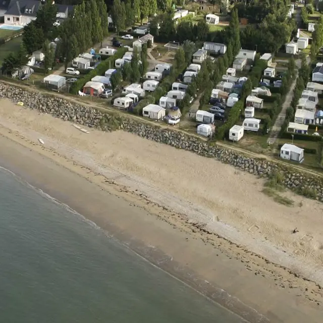 Camping Les Goélands - Ambon - Plage -Tourisme Arc Sud Bretagne. Mobil home face à la MER 1 à 6 pers