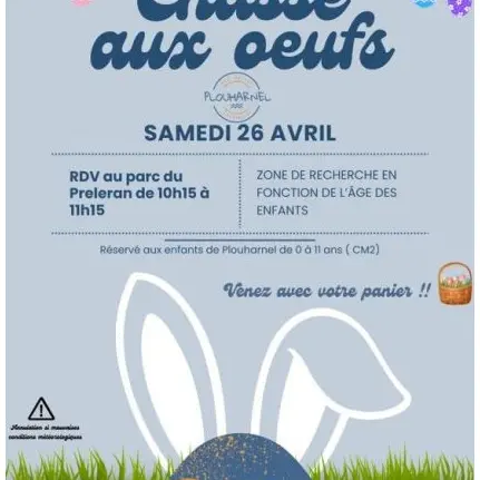 chasse aux oeufs plou