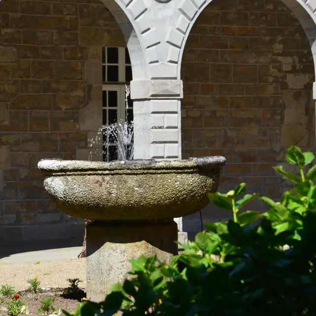 cloître et extérieur salle capitulaire abbaye ND - Langonnet - ©RMCom (4)