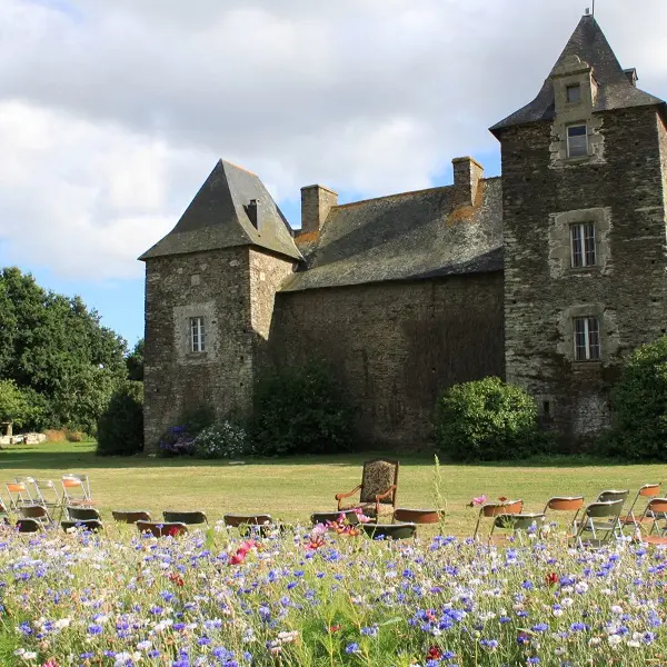 manoir de Boyac - facade arrière - Ploërmel - Brocéliande - Bretagne