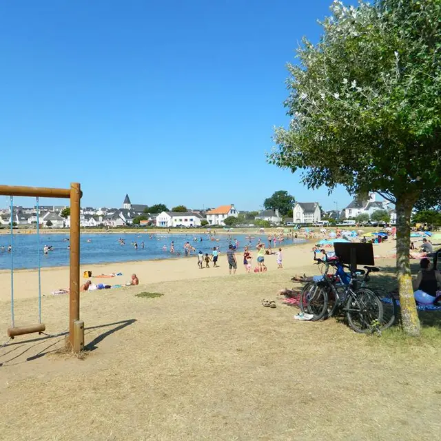 Plage des enfants - 2 - Etel - Morbihan Bretagne Sud