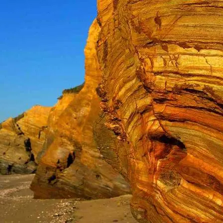 Falaise de la Mine d'Or - Pénestin - MORBIHAN BRETAGNE SUD